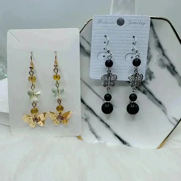 Butterfly Earrings Bundle Duo - Picture 1 of 4